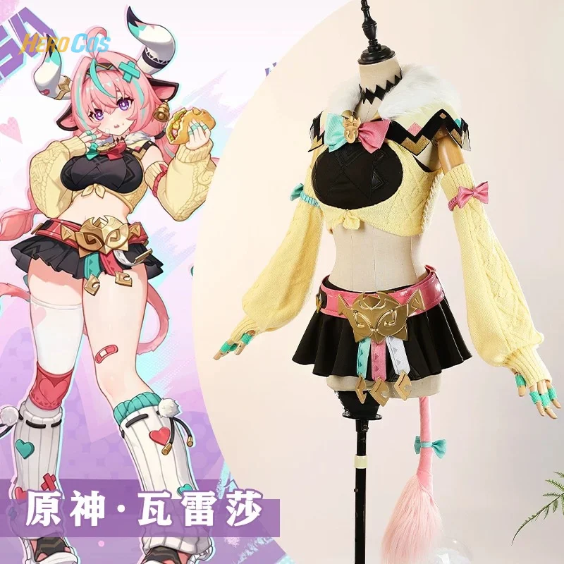 

Varesa Genshin impact cosplay dress Halloween women Carnival anime party clothing suit hero cos