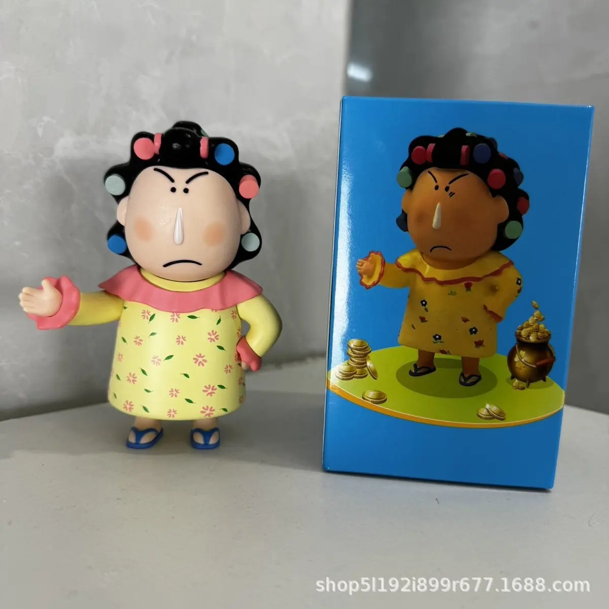 In scatola 12 cm Nuovo Anime Crayon Shin-chan Boochan Divertente cosplay kawaii Figure Q Versione Modalità PVC Giocattolo Modello Bambole ornamenti regali