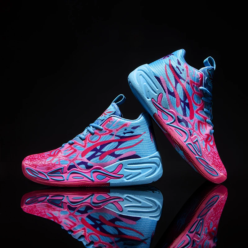 

High Quality Mens Basketball Sneakers GYM Womens Cushioning Training Sports Shoes Youth Boys ForMotion Basketball Shoes 35-46