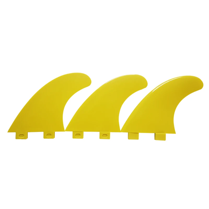 

New Arrival Sup Board Yellow Color Plastic Material For UPSURF FCS G5 Surfboard Thruster Tri-fin Set Paddleboard Accessories