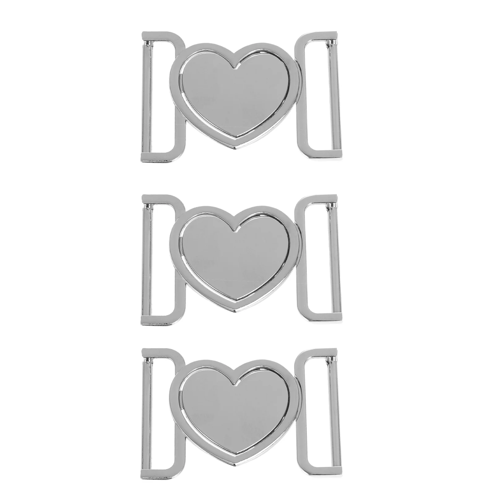 

3 Pcs Clothing Metal Buckle Buckles Clasps and Closures Zinc Alloy Men DIY