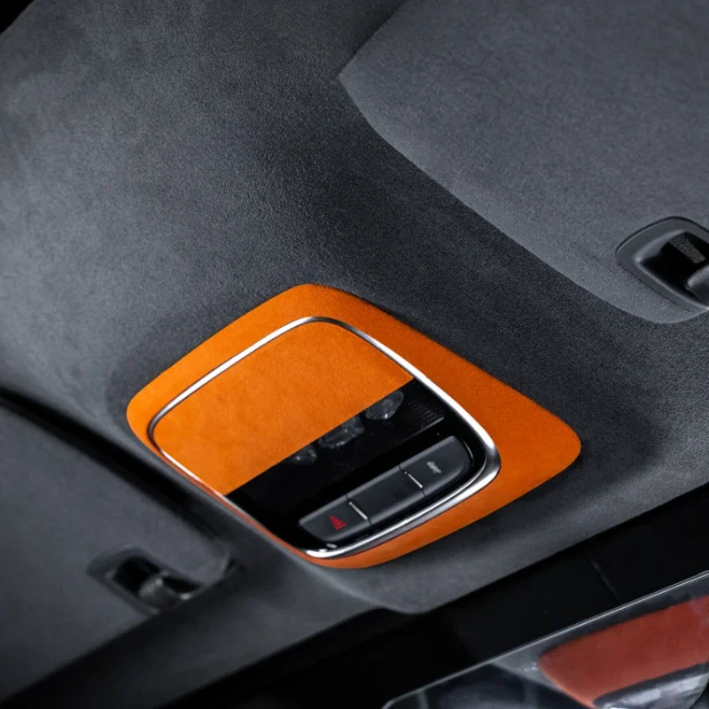 ملحقات ملصق مزخرفة لضوء القراءة الأمامية لـ Xiaopeng P7+ منتجات التعديل الضرورية في ملحقات السيارة #3