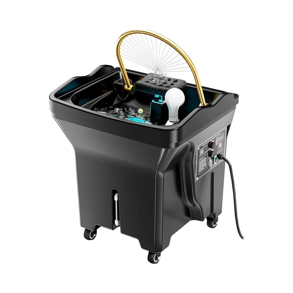 

Head Spa Modern Design Head Spa Equipment with 60L Metal Water Storage Tank Includes Waterfall and Light Therapy Features