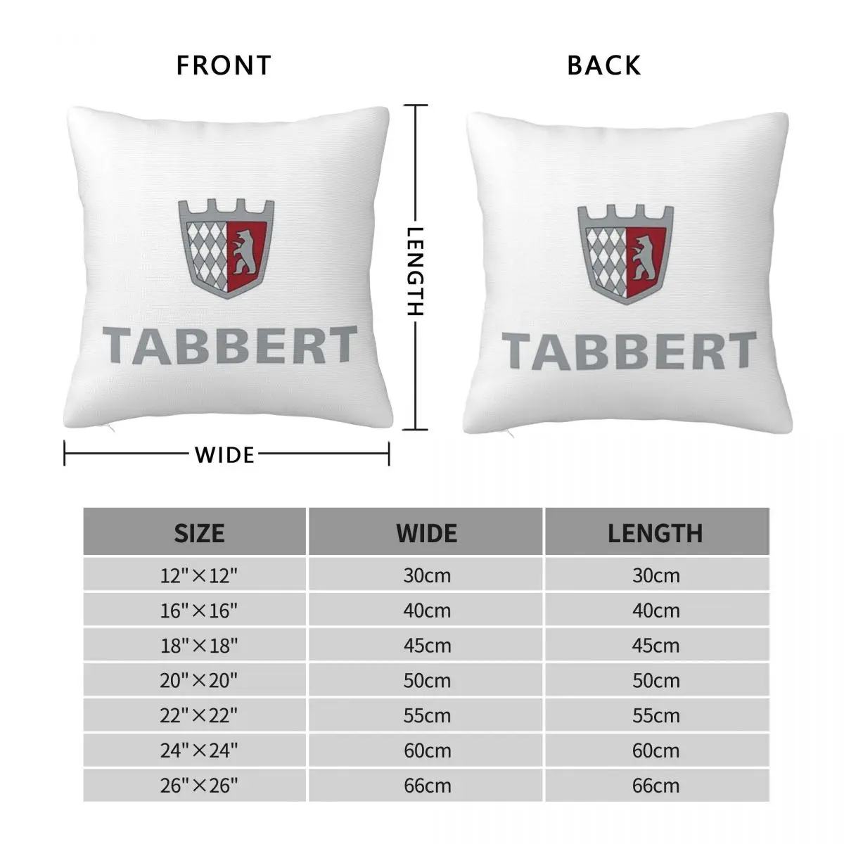 Tabbert Caravan Square Pillowcase Polyester Pillow Cover Velvet Cushion Decor Comfort Throw Pillow For Home Living Room