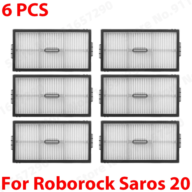 For Roborock Saros 20 Spare Parts Main Side Brush Mop Cloth Hepa Filter Dust Bag Robot Vacuum Cleaner Replacement Accessories image 3