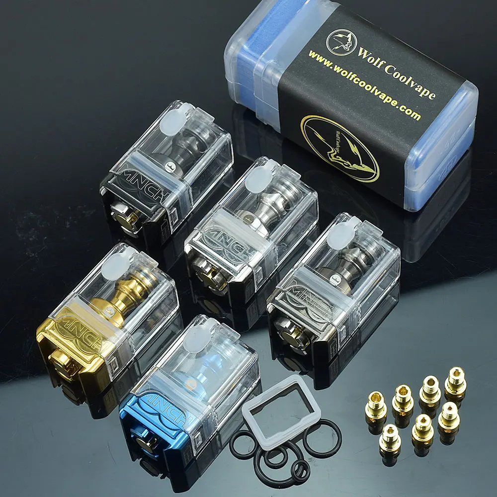 Wolfcoolvape รถถังสไตล์1:1 dotmobb dot Mobb UPT Style rba รุ่นที่กำหนดเองสำหรับ dotmod dotaio V1/V2พ็อด