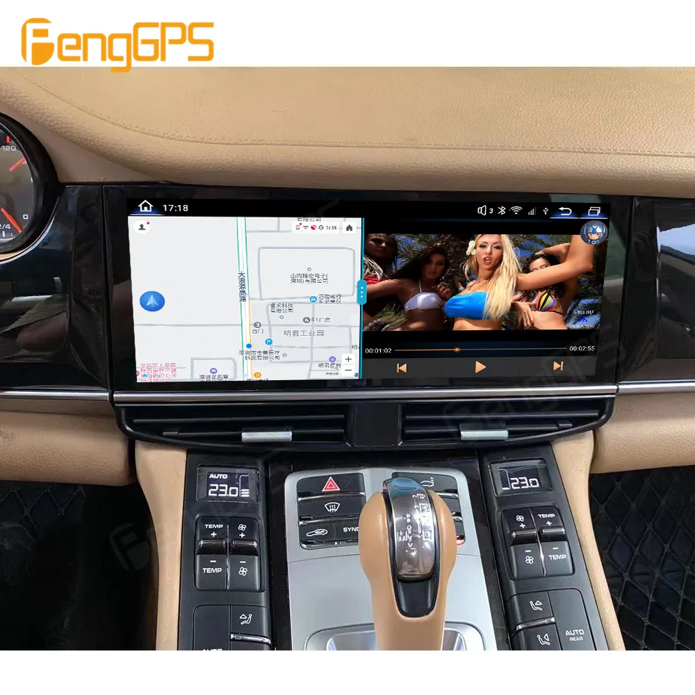 For Porsche Panamera 2010 - 2017 Car Radio Wireless Carplay Android Auto Intelligent System Multimedia Player  GPS Navi Touch