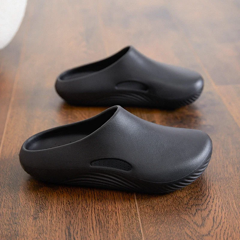 Fresh Tone Men Summer Slippers Casual Color Matching Anti Slip Sole Daily Clothing Matching and Campus Walking Shoes