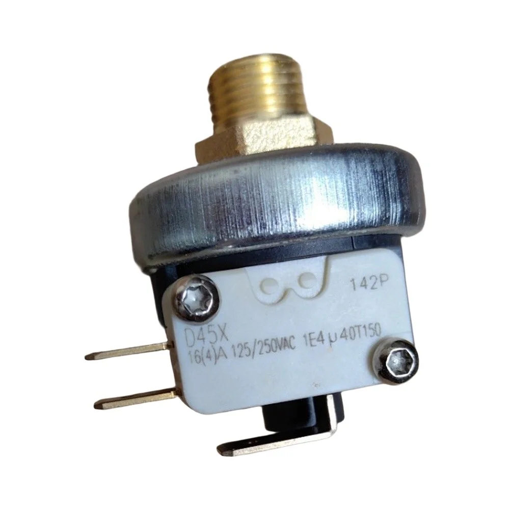 Pressure Switch Copper Steam Valve Controller 9.6mm 13mm Thread For Coffee Machine Milk Frother Steam Cleaner Industrial Parts