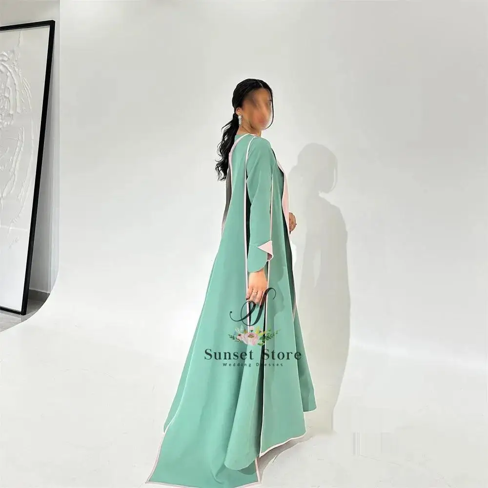 تخصيص الديكور الرسمي سطر س الرقبة مناسبة مخصصة ثوب طويل Es عارضة