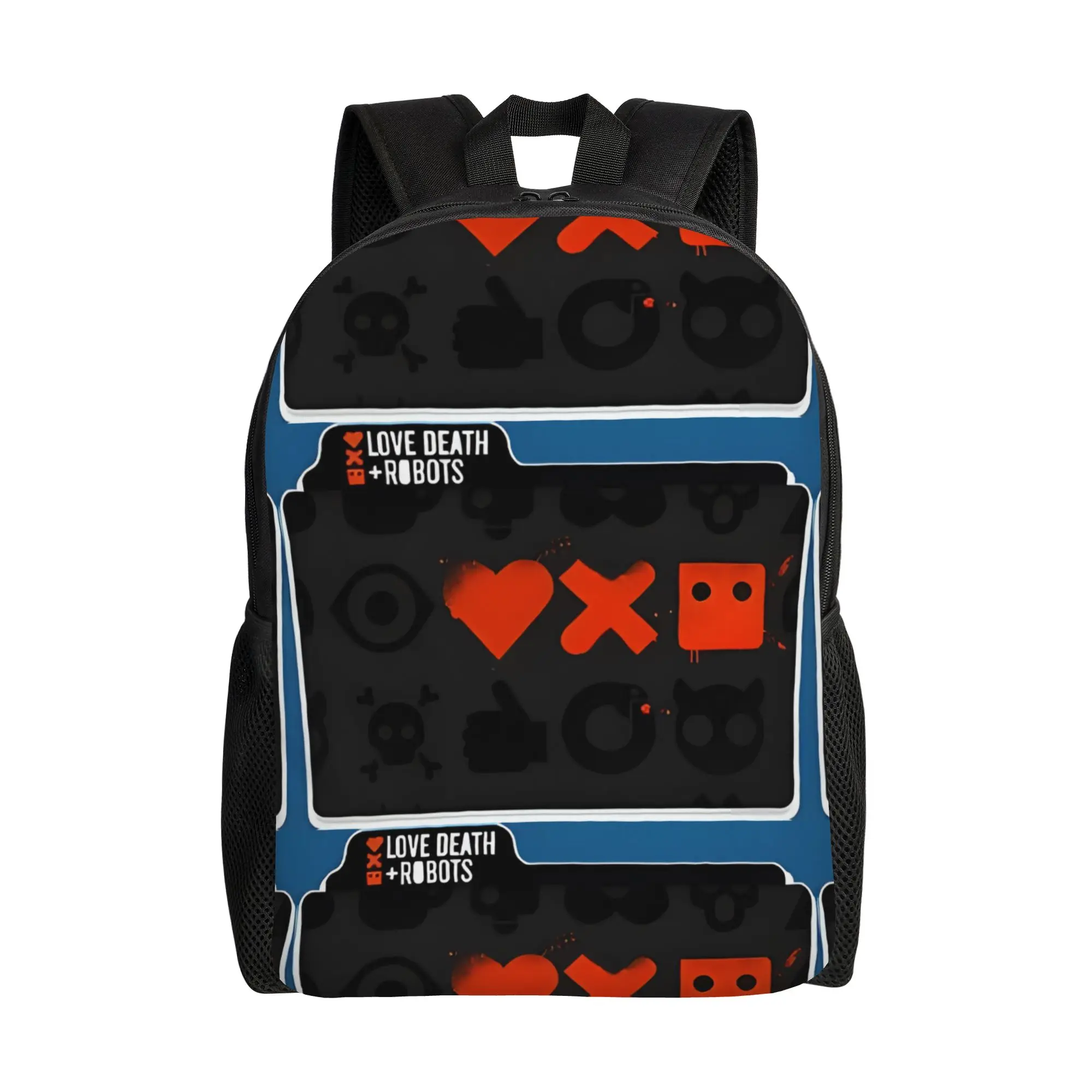 

Fan AmMerch lLove Death and Robots Backpack Students Fashionable Large Capacity Laptop Bag Back To School Season