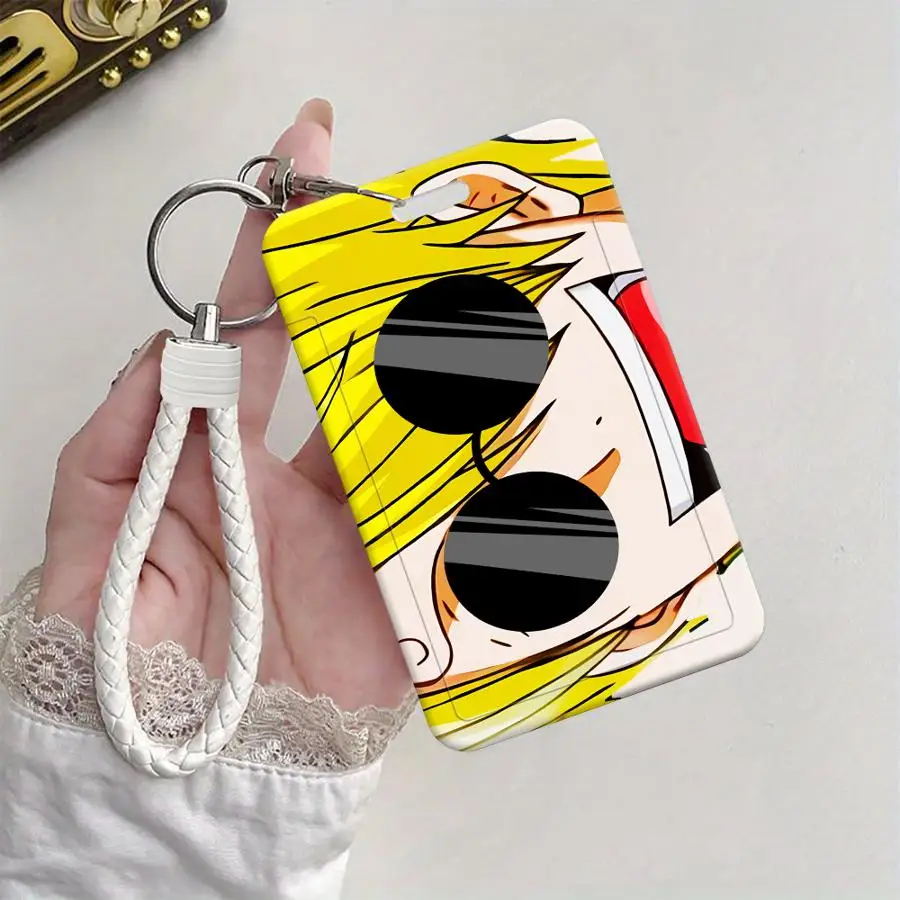 Cover Case 1Pc Card Holder Retractable Credit Card Holders Holders Child Bus with lanyard Badge Bank ID One Pieces Cool