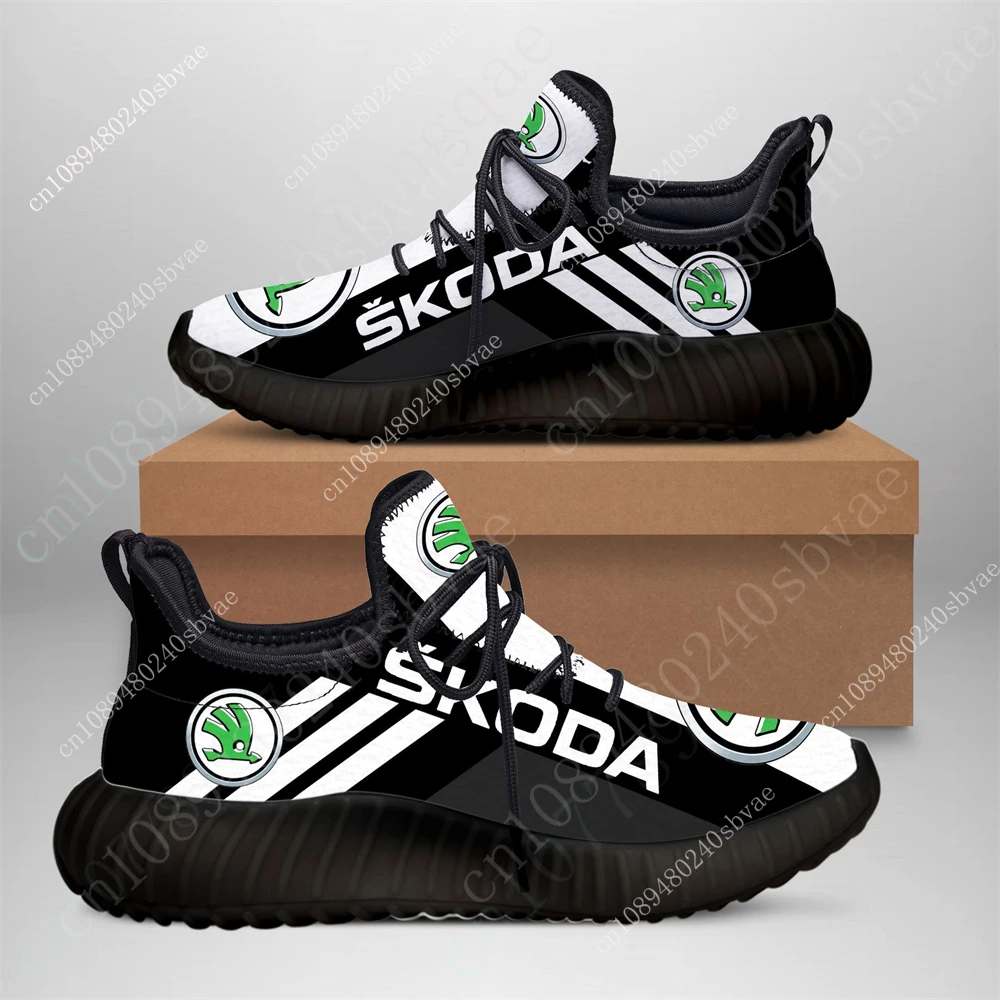 

Skoda Sports Shoes Men Women Unisex Tennis Lightweight Comfortable Sneakers Casual Running Shoes Big Size Custom Made Sneakers