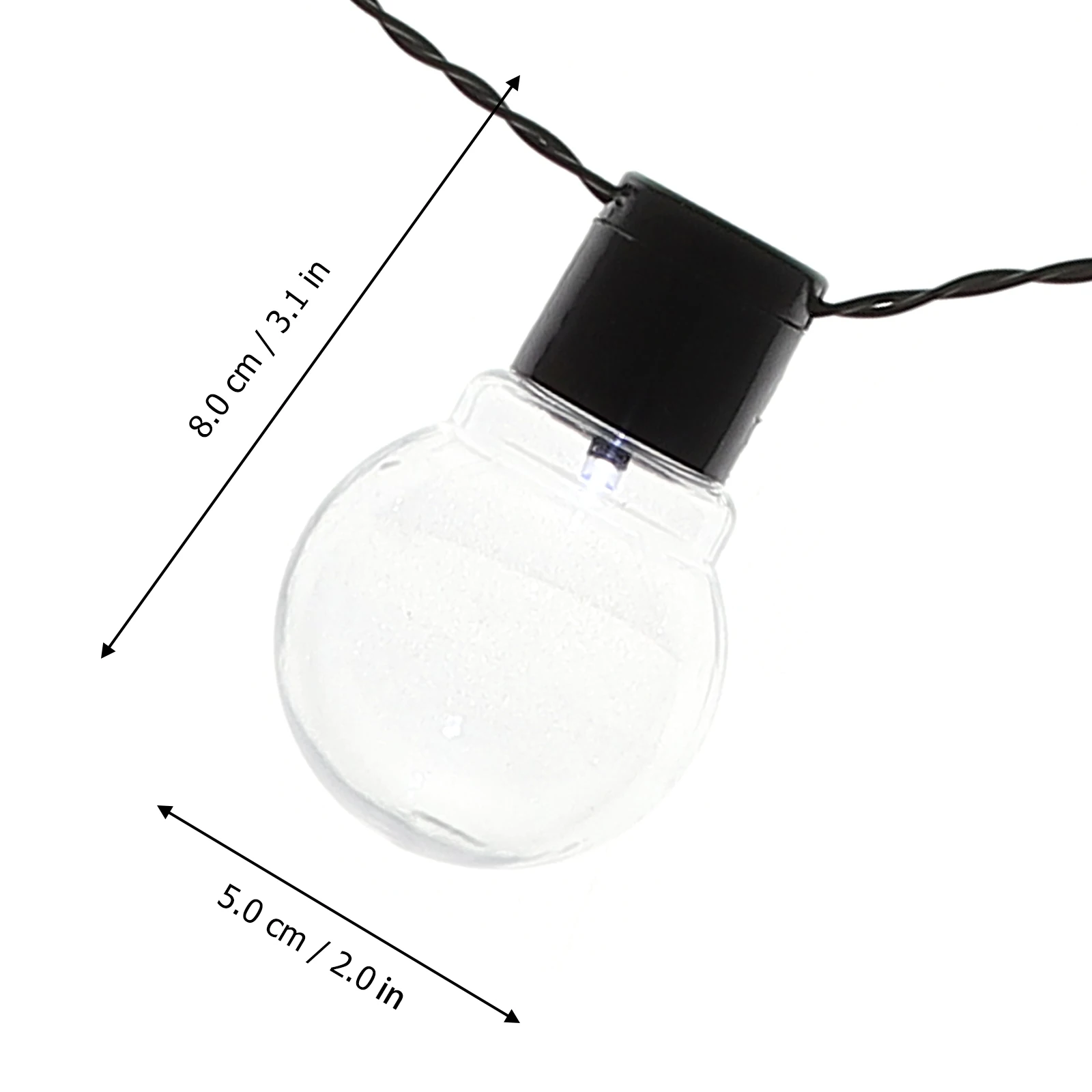 

1 комплект, солнечная гирлянда, 20 м, светодиодный водонепроницаемый уличный сценический светильник, декор для сада, двора, газона, энергоэффективный, 8 режимов