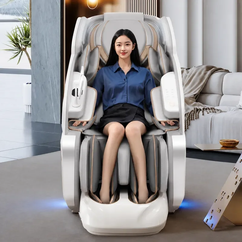 Full Body Zero Gravity Massage Chair with SL Guide Rail 4D Intelligent Electric Sofa for Home Use Wholesale
