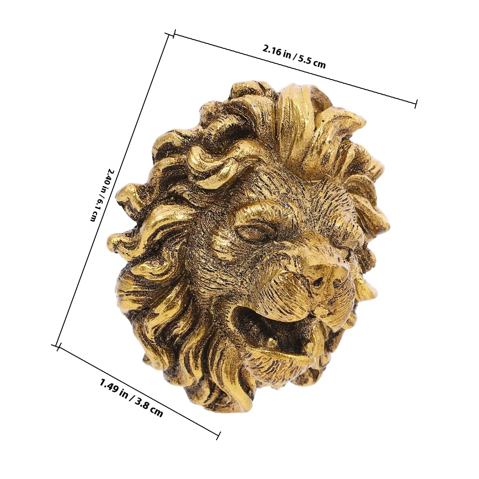 فوهة نافورة برأس الأسد، ديكور حديقة مثبت على الحائط، ميزة مياه متينة وسهلة التركيب، تصميم إبداعي، صوت مريح