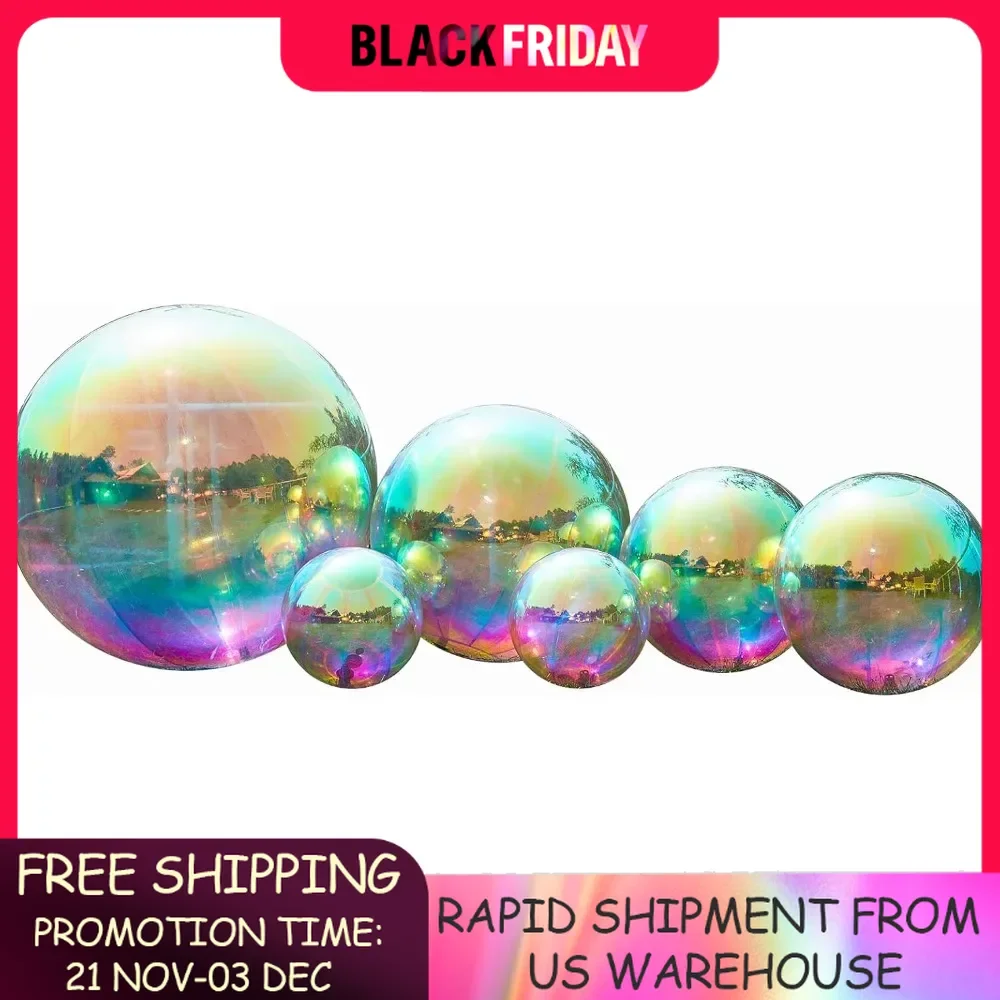 Giant Inflatable Mirror Balls Halloween inflatable decorations for Events & Decor - Party, Stage Decoration - 6 combo packs