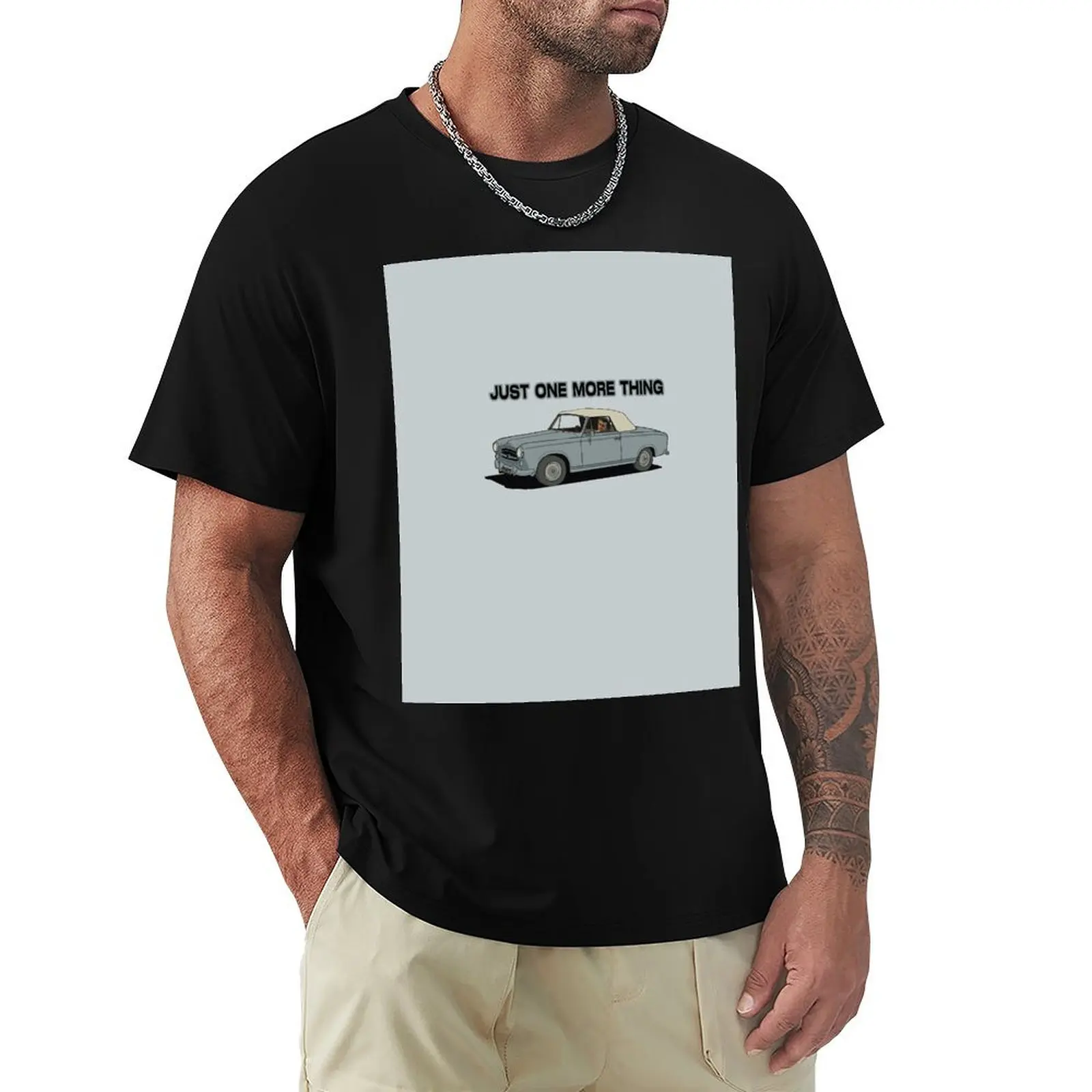 

Columbo driving - Just one more thing T-Shirt Casual Graphic Print Tee
