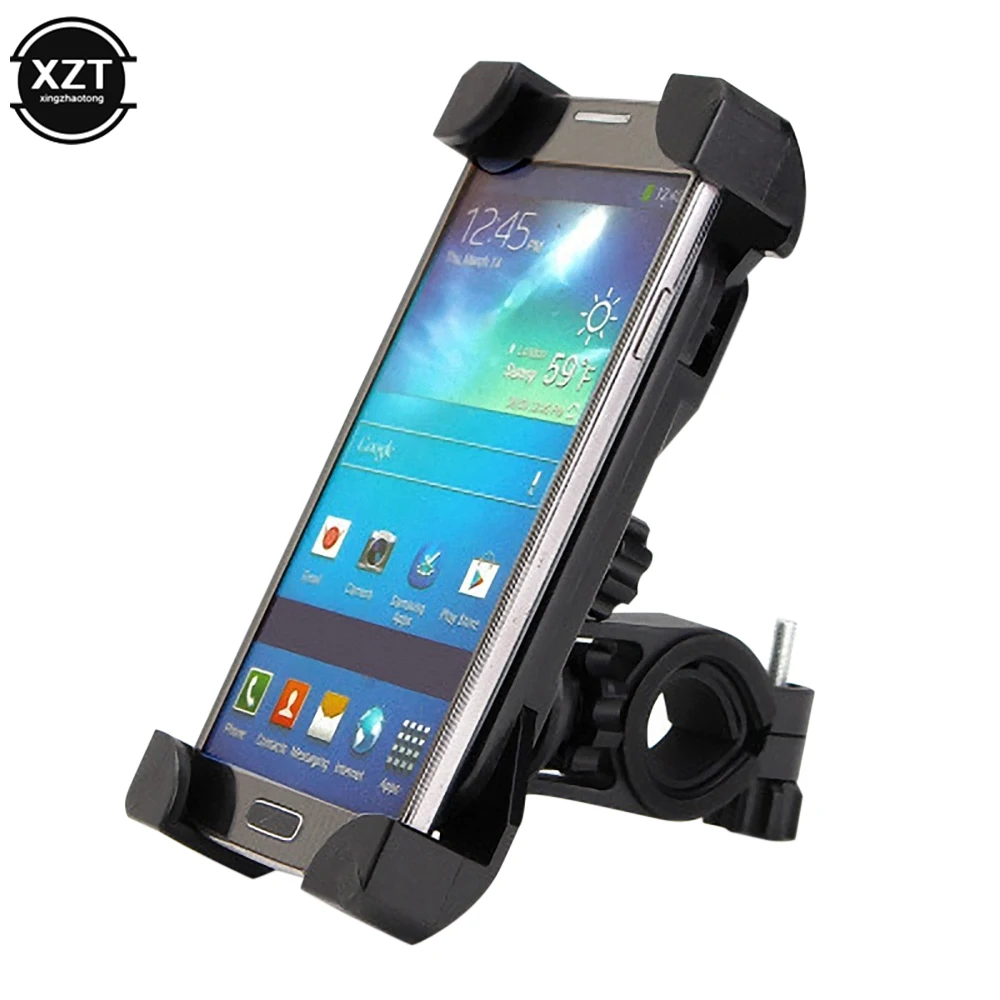 360 Degree Rotation Bicycle Mobile Phone Holder Universal Bike Electric Motorcycle Mountain Bike Navigator Bracket