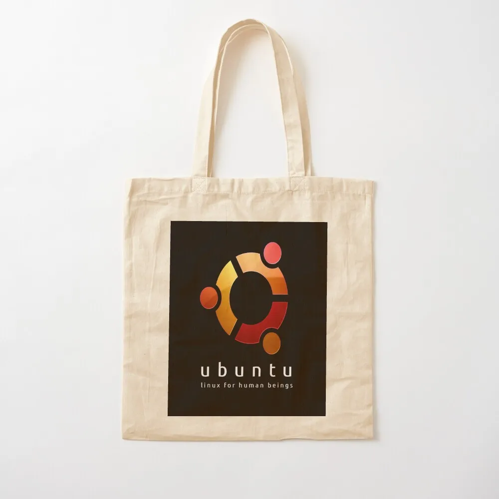 أوبونتو - لينكس للأشياء البشرية، حقائب تسوق للنساء، حقيبة يد للمتسوقين، حقيبة نسائية من القماش #2