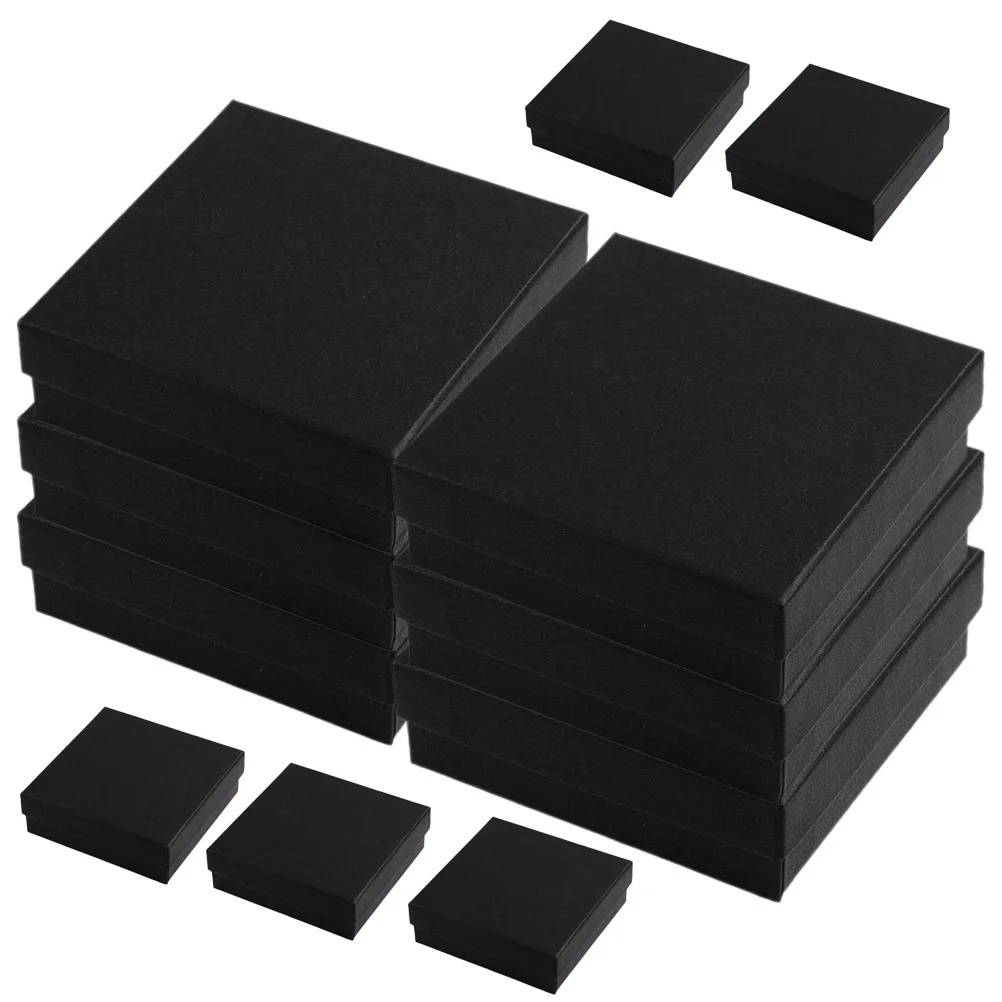 

20 Pcs Jewelry Box Gift Small Earring Packing Boxes Bulk with Lids For Gifts Packaging Necklace