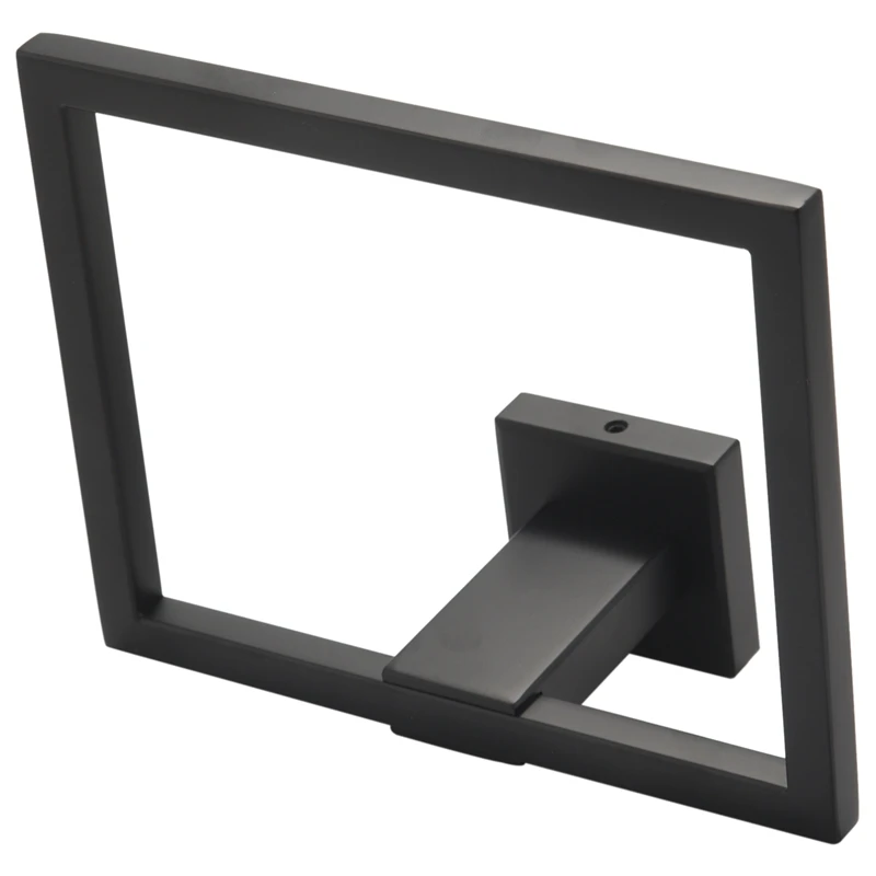 304ステンレス鋼トイレットペーパーホルダー、バスルームタオルディスペンサー、ロールホルダー、モダンな正方形、壁掛けタオルラック