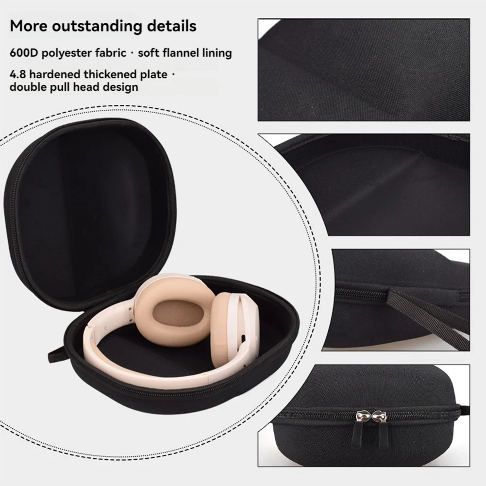 CLCU Headphone Case Headphones Storage Bag For Protecting Your Headphone