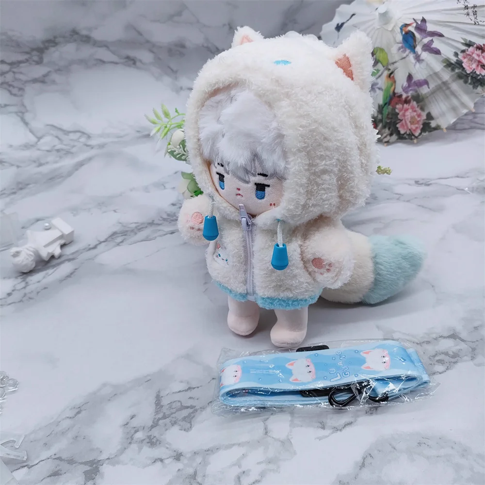 Anime LINK CLICK Shiguang Daili Ren Lu Guang Cheng Xiaoshi Qiao Ling 20cm Doll Plush Toy Plushie Cosplay Kids Gift Cute Lovely