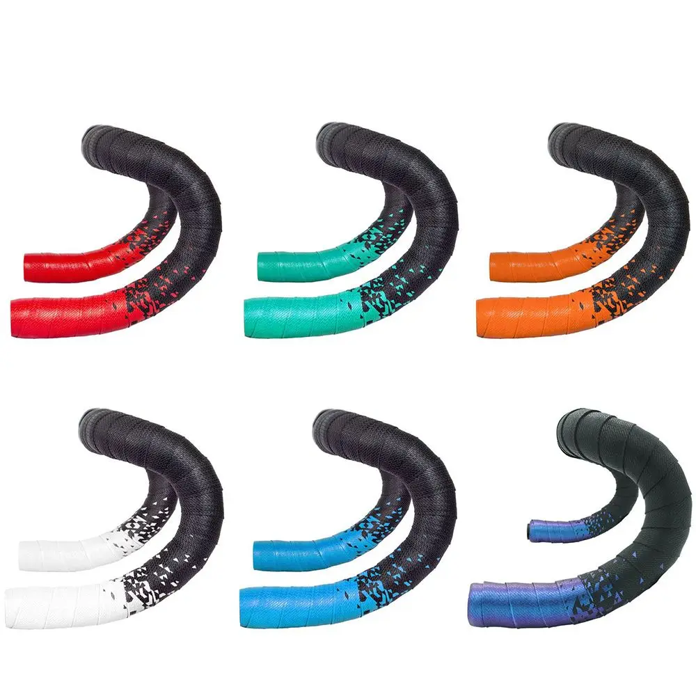 

1 pair PU EVA Racing Anti-Vibration Bike Accessories Bike Tapes Bicycle Handlebar Tape Bicycle Wrap Handlebar Belt