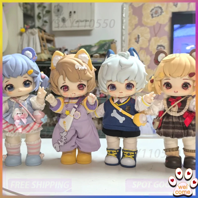

В наличии Новый 20 см оригинальный Hani Sweet Afternoon Tea Second Series Bjd Blind Box Girl Kawaii Фигурка Игрушка Мода Игра Подарок