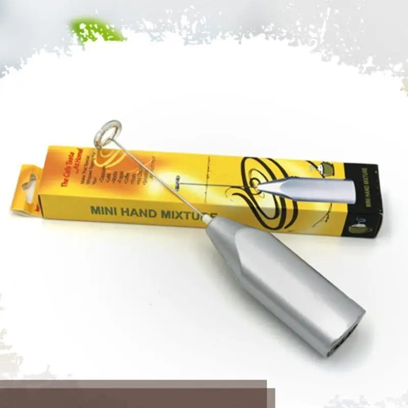 U1JE Susu genggam tangan frother untuk kopi, cokelat panas, mini wag fother