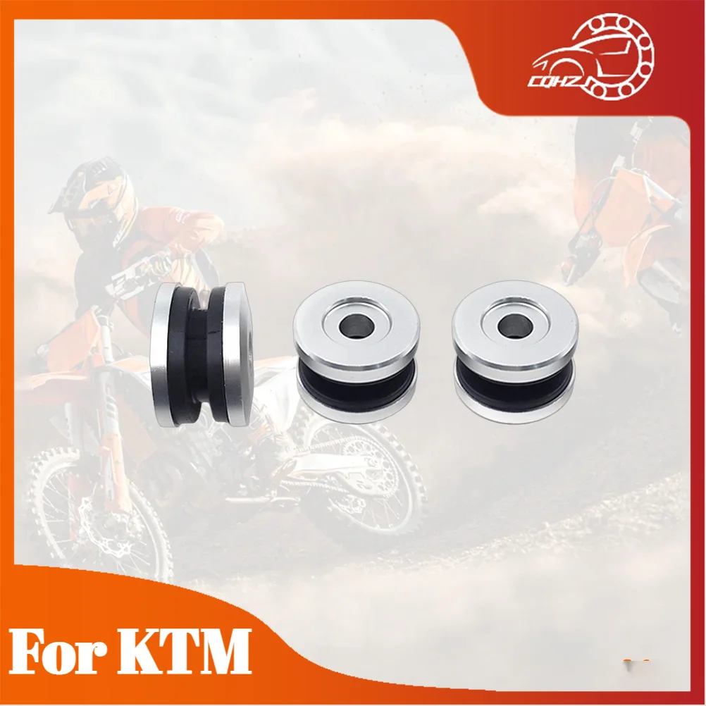 CQHZJ For KTM Motorcycle Exhaust Hanger Bushing Suspension Cushion Kit SXF XCF 250 350 450 RC4 2019-2023 Vibration Dampening Pad