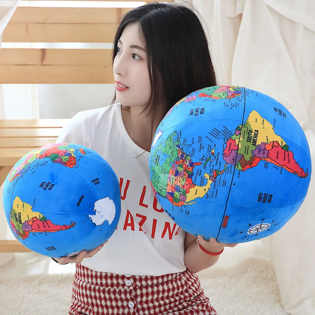 Simulated Earth Sun Mars Moon Stuffed Toys Stuffed Planets In The Solar System Soft Doll Pillow Cushions Boy Girl Birthday Gift