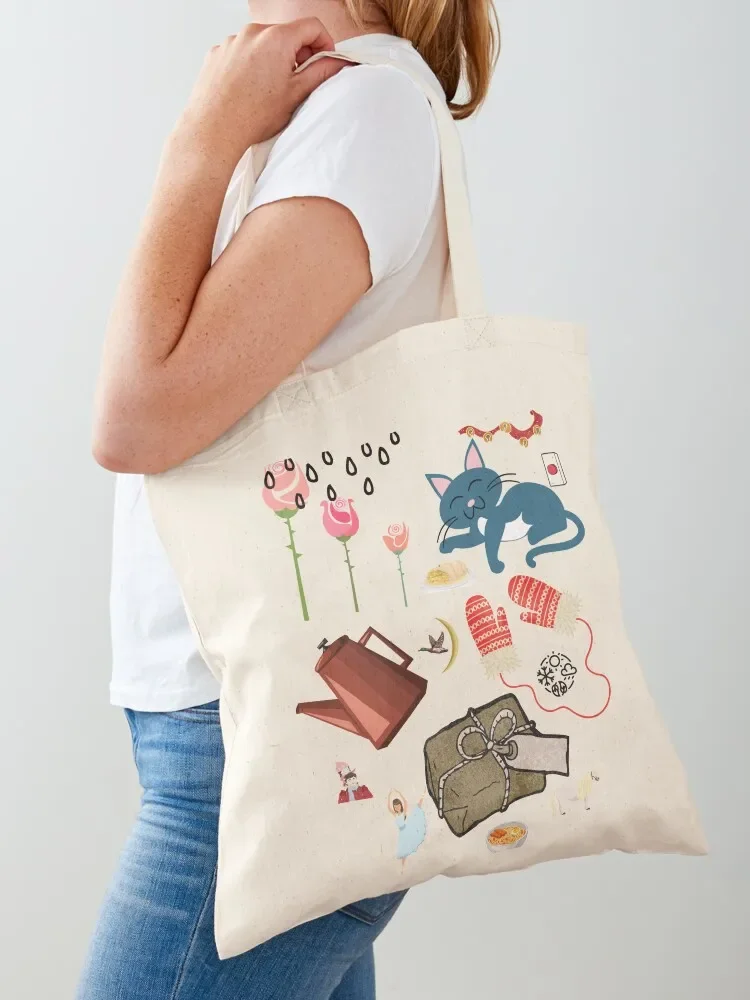 

Favourite Things - The Sound of Music Tote Bag Custom bag Candy bags women bag canvas shopping