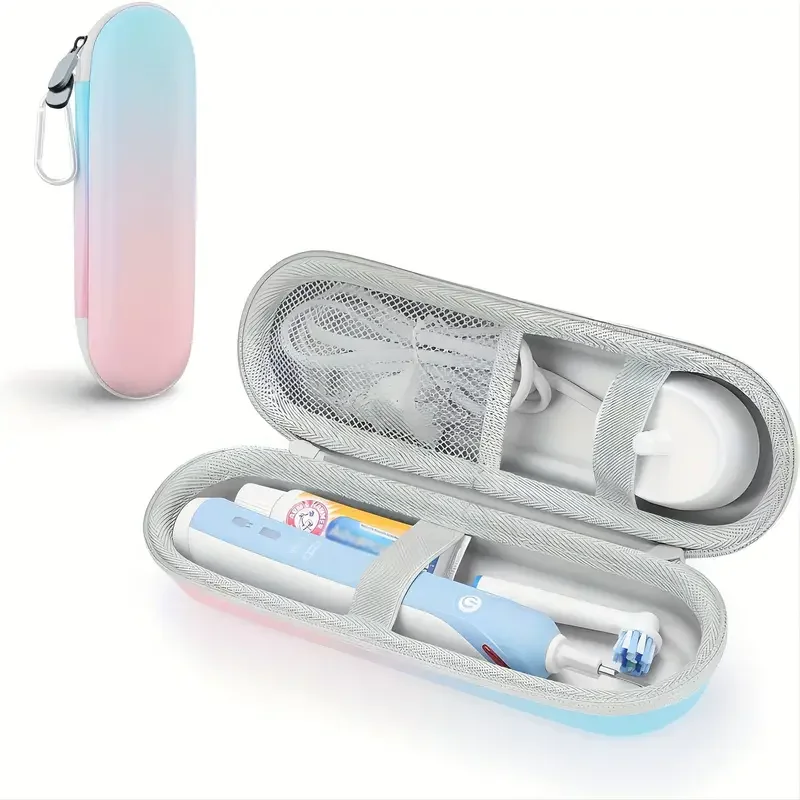 1pcs Portable EVA Storage Case For Electric Toothbrush Carrying Hard Case Protective Shell Organizer Holder Travel Accessories