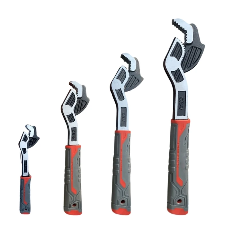 Multifunctional Self Locking Wrench Self Adjusting Pipe Wrench 6/8/10/12inch Pipe Vise Wrench Self Locking Pipe Wrench