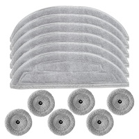 B35B-12Pcs Replacement Cleaning Cloth For Roborock S8 Maxv Ultra,S8 Max Ultra Robot Vacuum Cleaner,Cleaning Cloth Accessories