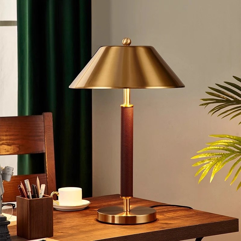 

American Luxurious Floor Lamps Villa Hotel Coffee Shop Bedsides Interior Table Lights Luminiaires Art Decorative Home Restaurant