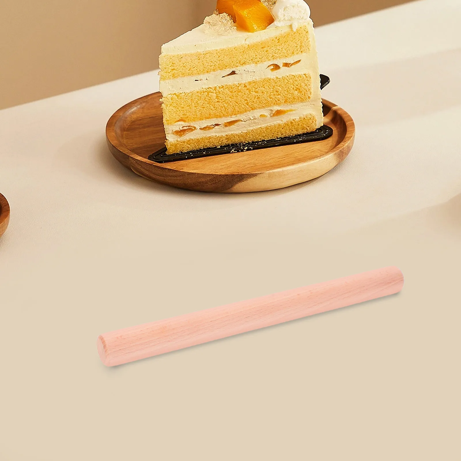 

Rolling Pin Kitchen Wooden Pastry Tool for Baking Dough Stick Spaghetti Maker Dumpling Noodle Roller Small Handheld