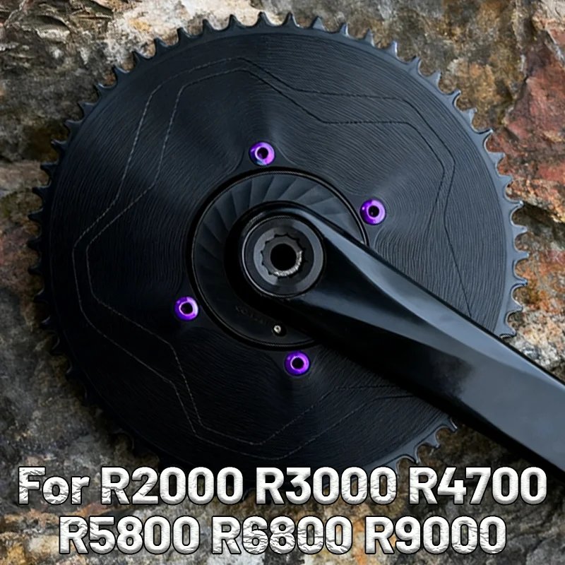 

Crown Bcd 110 4 Holes Aero Chain Ring 110bcd Narrow Wide Single Plate For Shimano Tiagra 4700 105 5800 Ultegra 6800 R9000 Axs12s