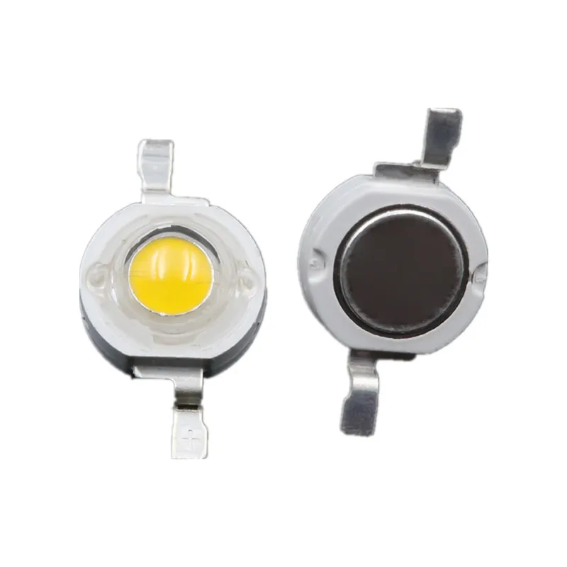 50PCS 1W 3w High power LED Lamps beads white warm Natural cold white Chips high light lights