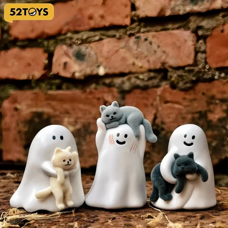 

Original 52TOYS Ghody Behold My Cat Serise Blind Box Kawaii Noctilucent Collection Home Ornament Cars Decor Model Birthday Gifts
