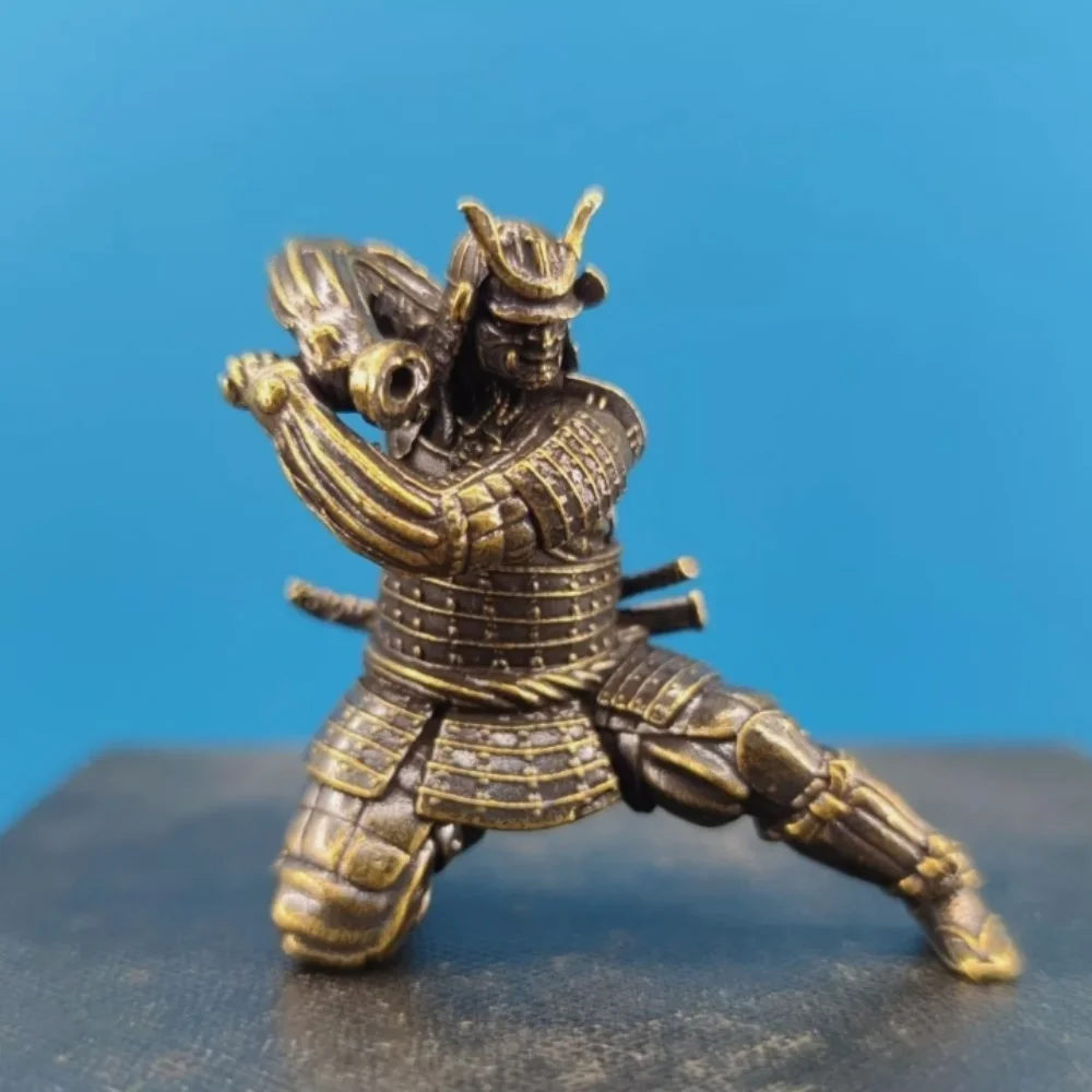 Brass Samurai Incense Burner Incense Insert Home Indoor Thread Incense Burner