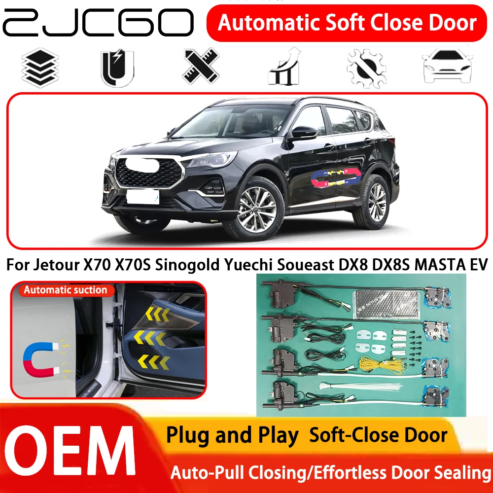 

﻿for Jetour X70 X70S Sinogold Yuechi Soueast DX8 DX8S MASTA EV Car OEM Plug and Play Automatic Electric Soft Close Door System