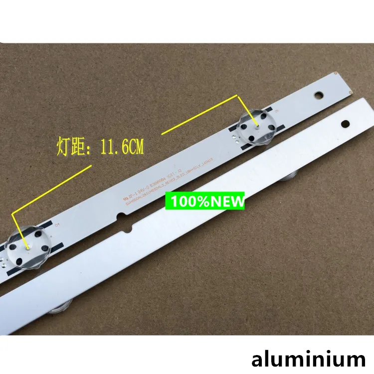 FOR  Hisense LED55M5000U  SVH550AL2&SVH550AL3-REV03-5LED 565MM 55 inch use  aluminium 100%new  LCD TV backlight bar  5 lamp  3V 