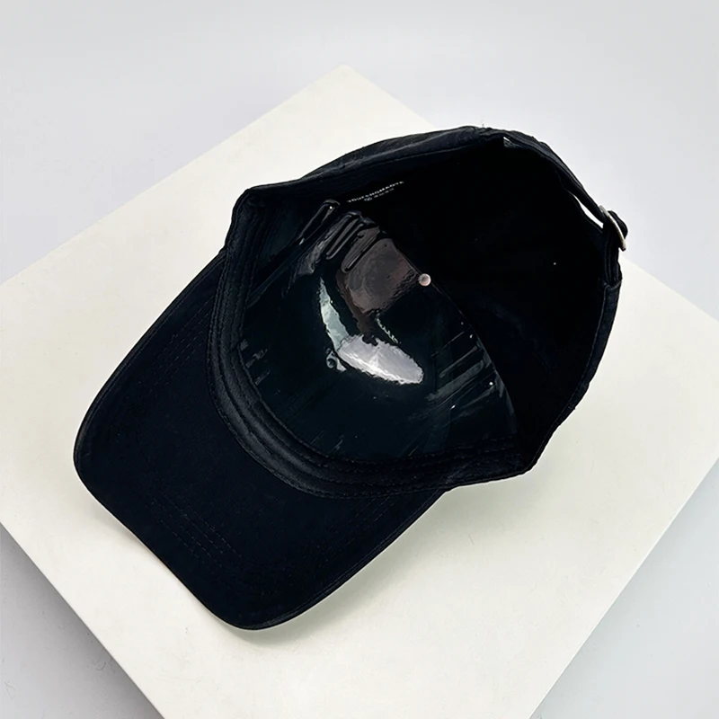 New Unisex American Style Graffiti Letters Baseball Hats Breathable Retro Sunshade Hip Hop Peaked Caps Versatile Fashion Niche