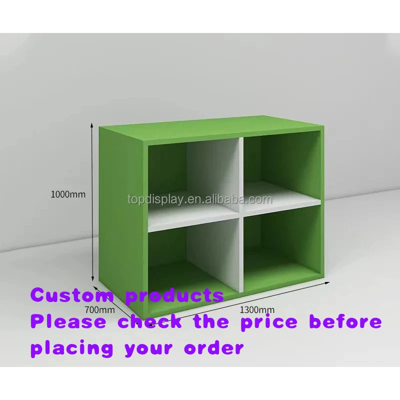 custom.Customized Kids Book Shelf Wooden Stationery Gifts and Toys Display Books and Toys Display Stand