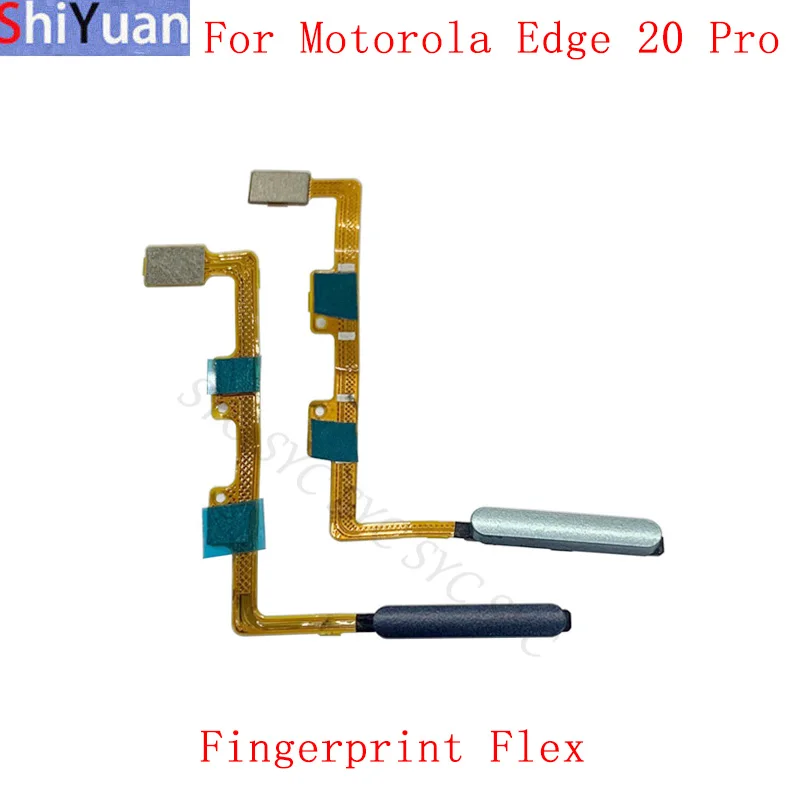 Pulsante del sensore di impronte digitali nastro del cavo flessibile per Motorola Moto Edge 20 Pro Edge S Pro Key Touch Sensor Flex parti di ricambio