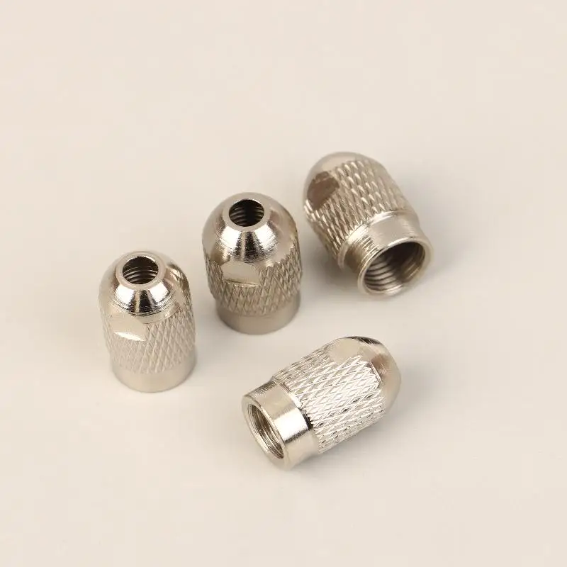 5/10Pcs Neue Edelstahl M7 M8 Muttern Pitch 0,75mm Bohrfutter Spannzangen Bits Schaft Schrauben Ersatz für Dreh Werkzeug