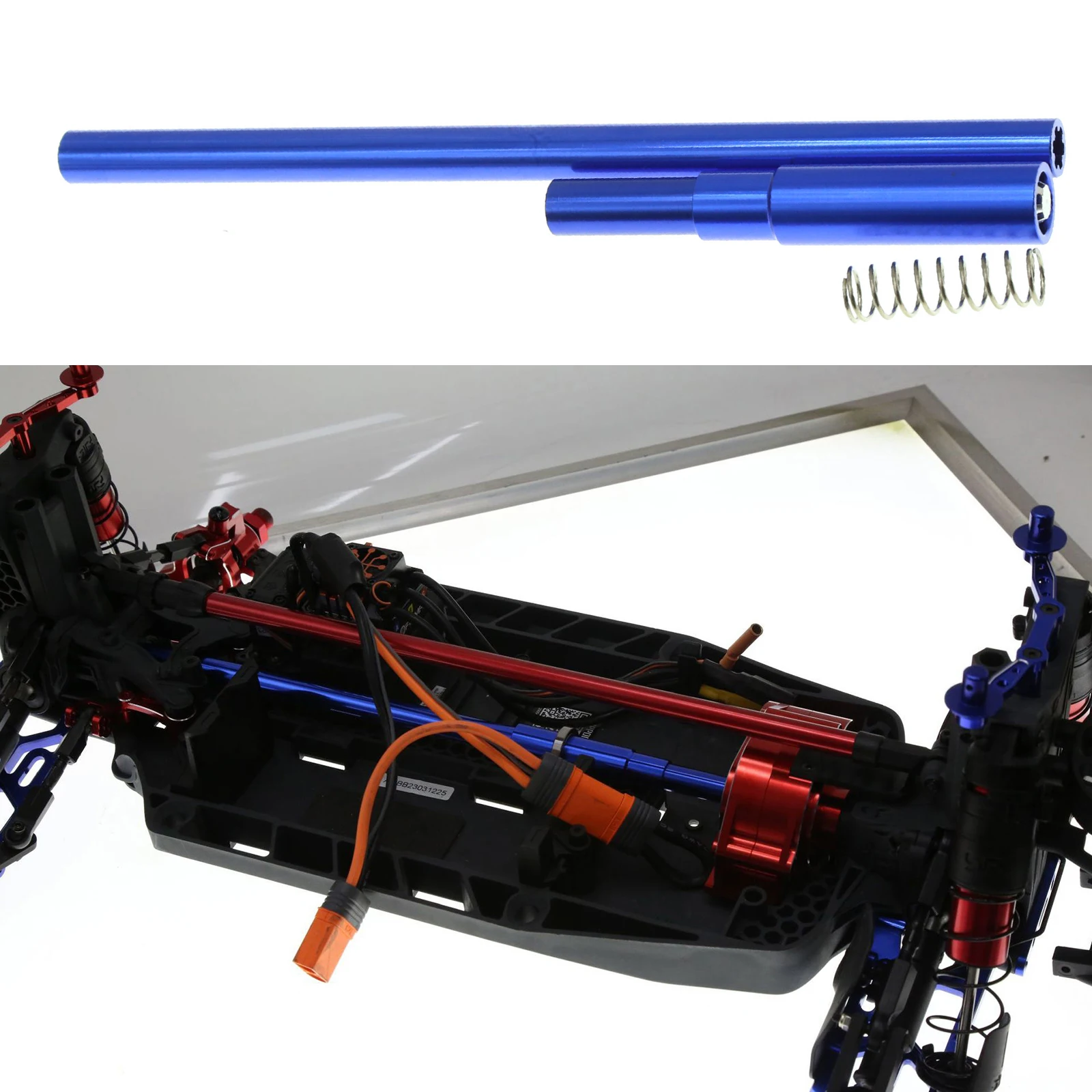 Zestaw wału napędowego ze stopu aluminium do Arrma ARA4404 1/8 MOJAVE 4X4 4S BLX Desert Truck RTR RC Car Accessory